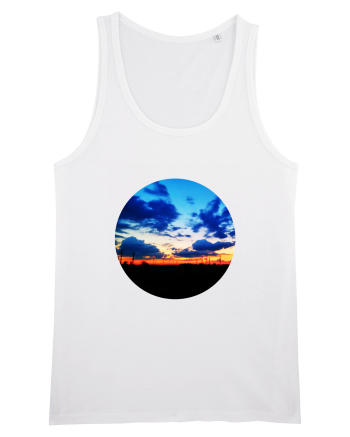 Photo Illustration - far away sunset White