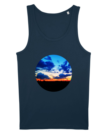 Photo Illustration - far away sunset Navy