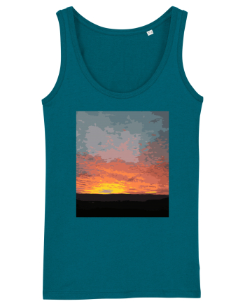 Photo Illustration - fire in the sky Ocean Depth