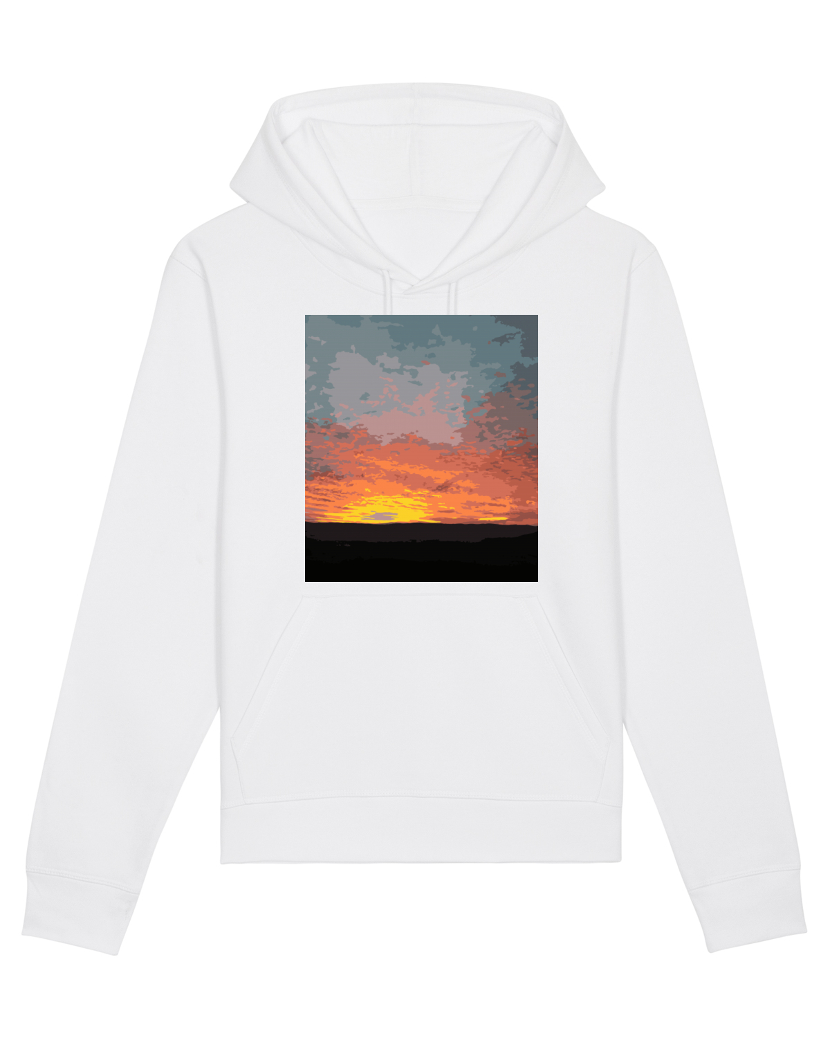Hanorac Unisex Drummer White