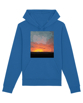 Photo Illustration - fire in the sky Royal Blue