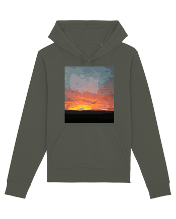 Photo Illustration - fire in the sky Khaki