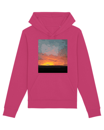 Photo Illustration - fire in the sky Raspberry
