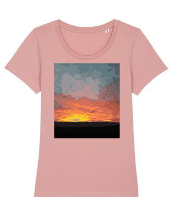 Photo Illustration - fire in the sky Canyon Pink