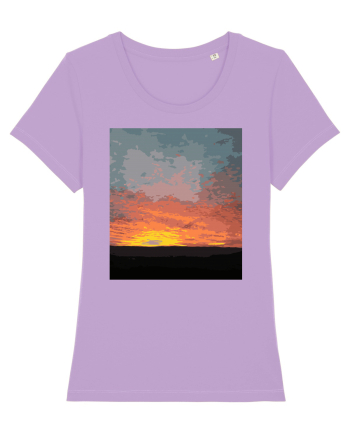 Photo Illustration - fire in the sky Lavender Dawn
