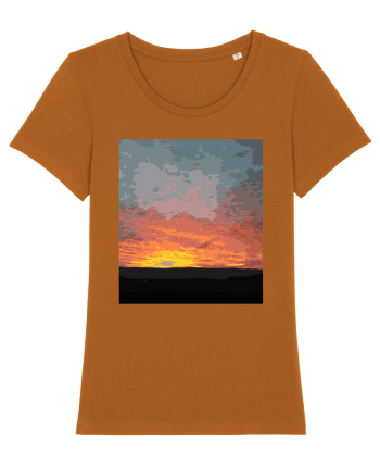 Photo Illustration - fire in the sky Roasted Orange