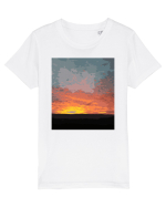 Photo Illustration - fire in the sky Tricou mânecă scurtă  Copii Mini Creator