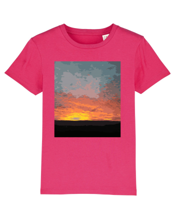 Photo Illustration - fire in the sky Raspberry