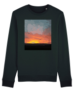 Photo Illustration - fire in the sky Bluză mânecă lungă Unisex Rise