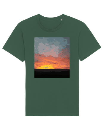 Photo Illustration - fire in the sky Bottle Green
