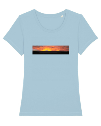 Photo Illustration - boxed sunset 4 Sky Blue