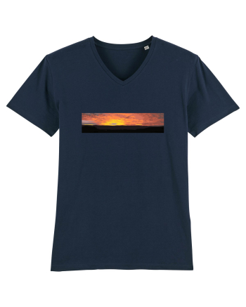 Photo Illustration - boxed sunset 4 French Navy