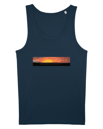 Photo Illustration - boxed sunset 4 Navy