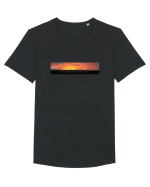 Photo Illustration - boxed sunset 4 Tricou mânecă scurtă guler larg Bărbat Skater
