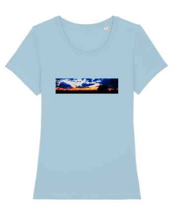 Photo Illustration - boxed sunset 5 Sky Blue