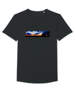 Photo Illustration - boxed sunset 5 Tricou mânecă scurtă guler larg Bărbat Skater