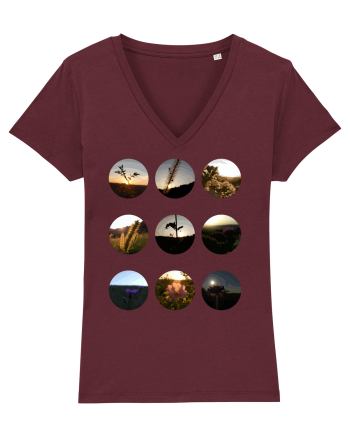 Photo Illustration - macros in the sky Burgundy