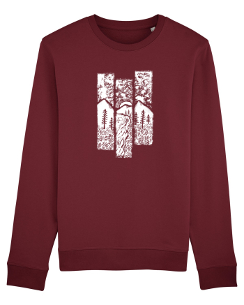 Drumeție la Munte cu Cortul Burgundy