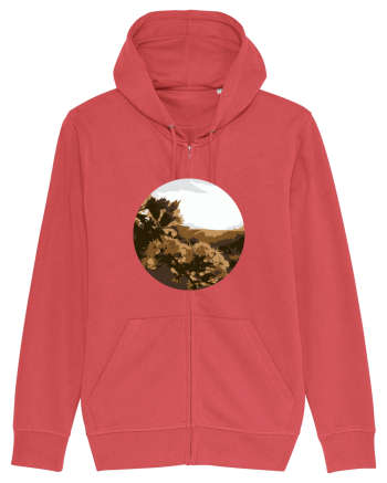 Photo Illustration - low-fi spring Carmine Red