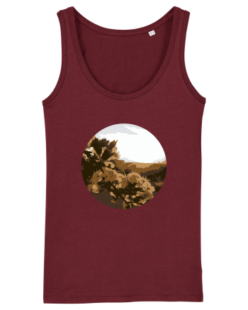 Photo Illustration - low-fi spring Burgundy