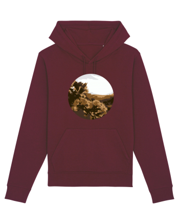 Photo Illustration - low-fi spring Burgundy