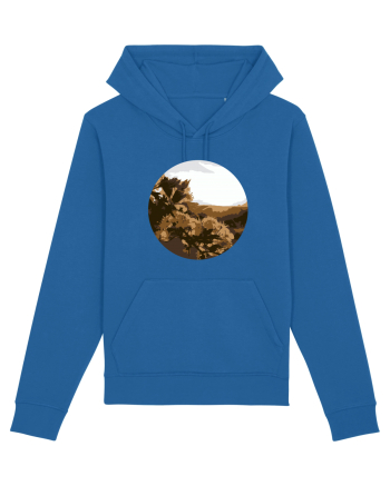 Photo Illustration - low-fi spring Royal Blue