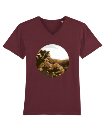 Photo Illustration - low-fi spring Burgundy
