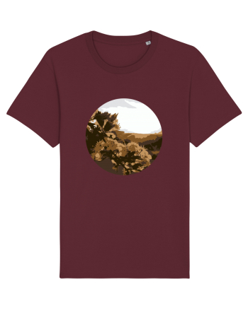 Photo Illustration - low-fi spring Burgundy