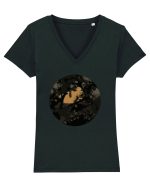 Photo Illustration - low-fi spring 2 Tricou mânecă scurtă guler V Damă Evoker