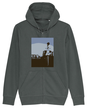 Photo Illustration - lo-fi railroad stop Anthracite