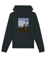 Photo Illustration - lo-fi railroad stop Hanorac Unisex Drummer