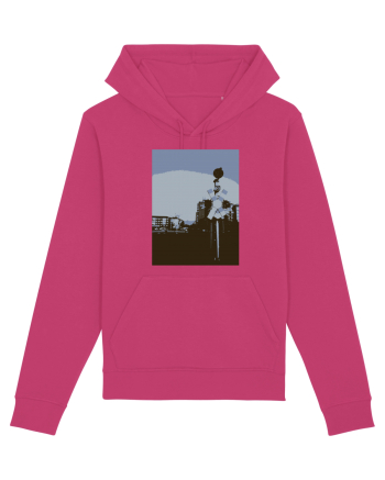Photo Illustration - lo-fi railroad stop Raspberry