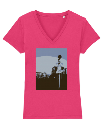 Photo Illustration - lo-fi railroad stop Raspberry