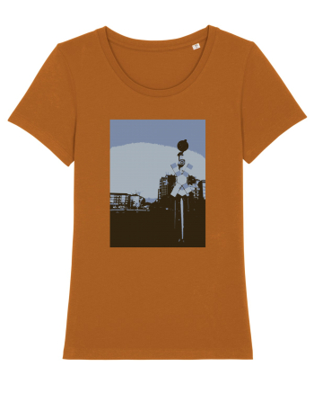 Photo Illustration - lo-fi railroad stop Roasted Orange