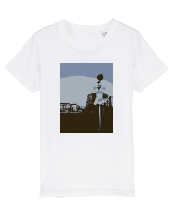 Photo Illustration - lo-fi railroad stop White