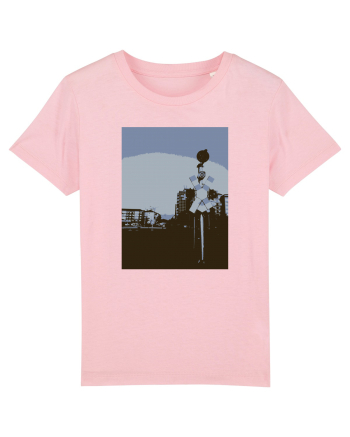 Photo Illustration - lo-fi railroad stop Cotton Pink