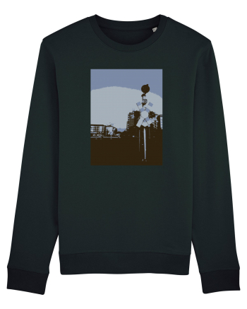 Photo Illustration - lo-fi railroad stop Black
