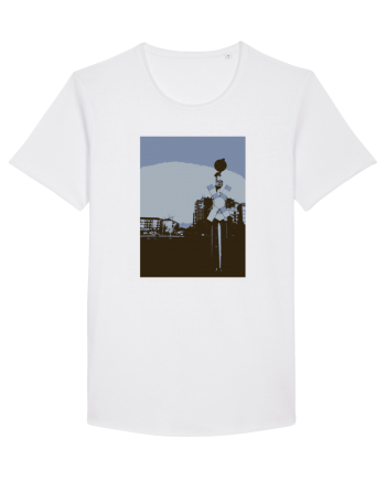 Photo Illustration - lo-fi railroad stop White