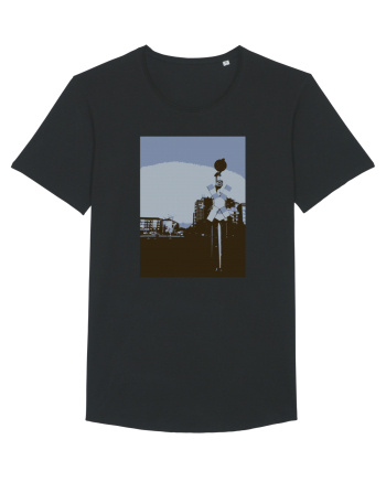 Photo Illustration - lo-fi railroad stop Black