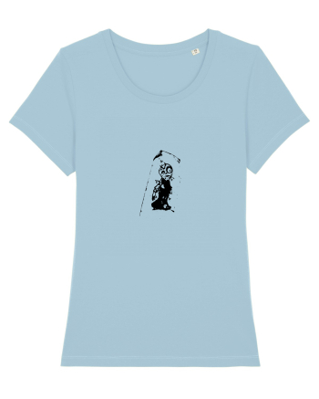 Photo Illustration - zombie sticker Sky Blue