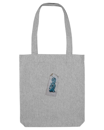 Photo Illustration - zombie sticker color Heather Grey