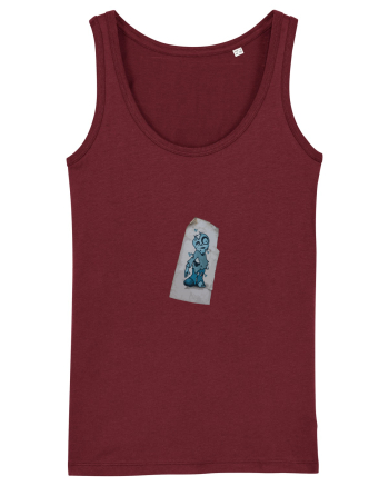 Photo Illustration - zombie sticker color Burgundy