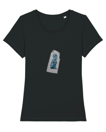 Photo Illustration - zombie sticker color Black