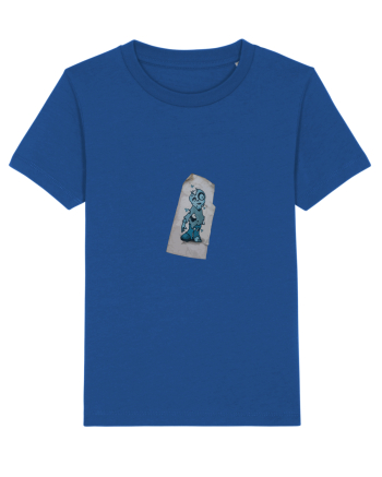 Photo Illustration - zombie sticker color Majorelle Blue