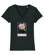 Half Existence no. 1 Tricou mânecă scurtă guler V Damă Evoker