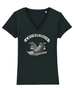  freedom Tricou mânecă scurtă guler V Damă Evoker