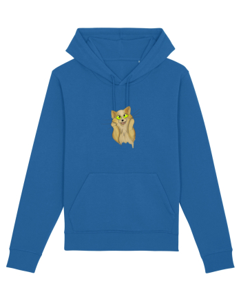 Cute Kitty  Royal Blue