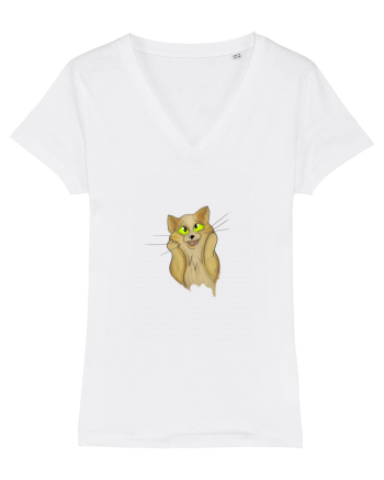 Cute Kitty  White