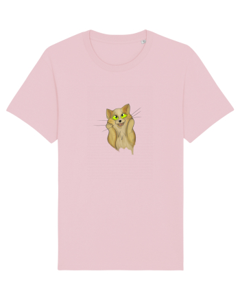 Cute Kitty  Cotton Pink