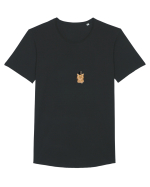 Kitty  Tricou mânecă scurtă guler larg Bărbat Skater